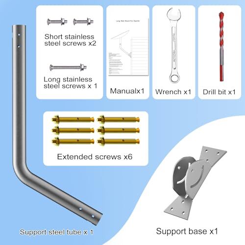 26” Starlink Mounting Kit, Starlink Long Wall Mount, Starlink Roof Mount, Gen 2 - Picture 4 of 7