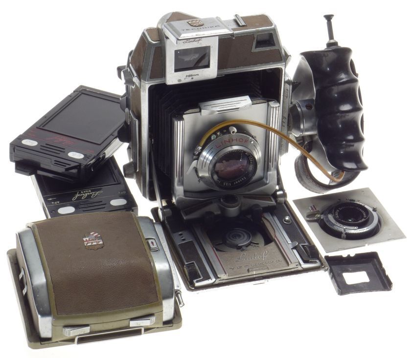 Linhof Super Technika IV 6x9 set 2x lenses Zeiss opton 1:3.5 Linhof Super Technika IV 6x9 set 2x lenses Zeiss opton 1:3.5