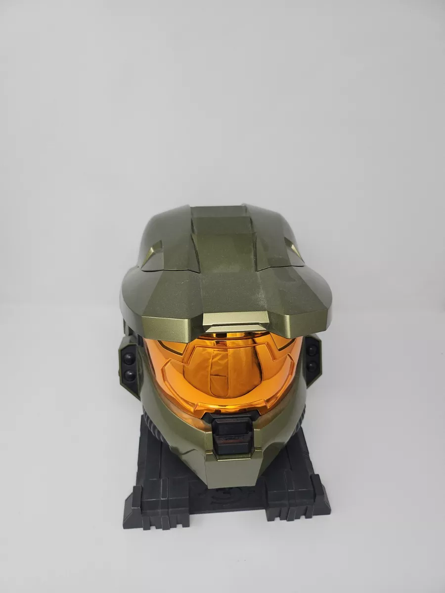 Halo 3 Legendary Edition Master Chief Helmet and Stand And Two