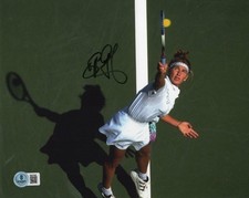 Steffi Graf WTA Autographed Signed WIMBLEDON Tennis 8x10 Photo Beckett BAS