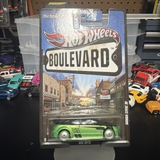 Hot Wheels 2012 Boulevard Big Hits Honda Civic Si Green Real Riders Af9