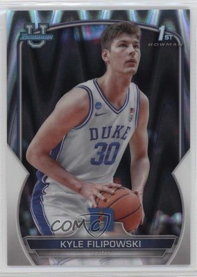 2022-23 Bowman U Chrome RayWave Refractor 63/100 Kyle Filipowski #47 1u6