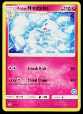 Alolan Ninetales (17) SM128 SM Trainer Kit: Sandslash & Ninetales Pokemon NM on eBay