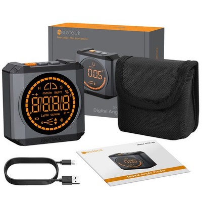 Magnetic Digital Protractor Level Box Angle Finder Inclinometer Gauge