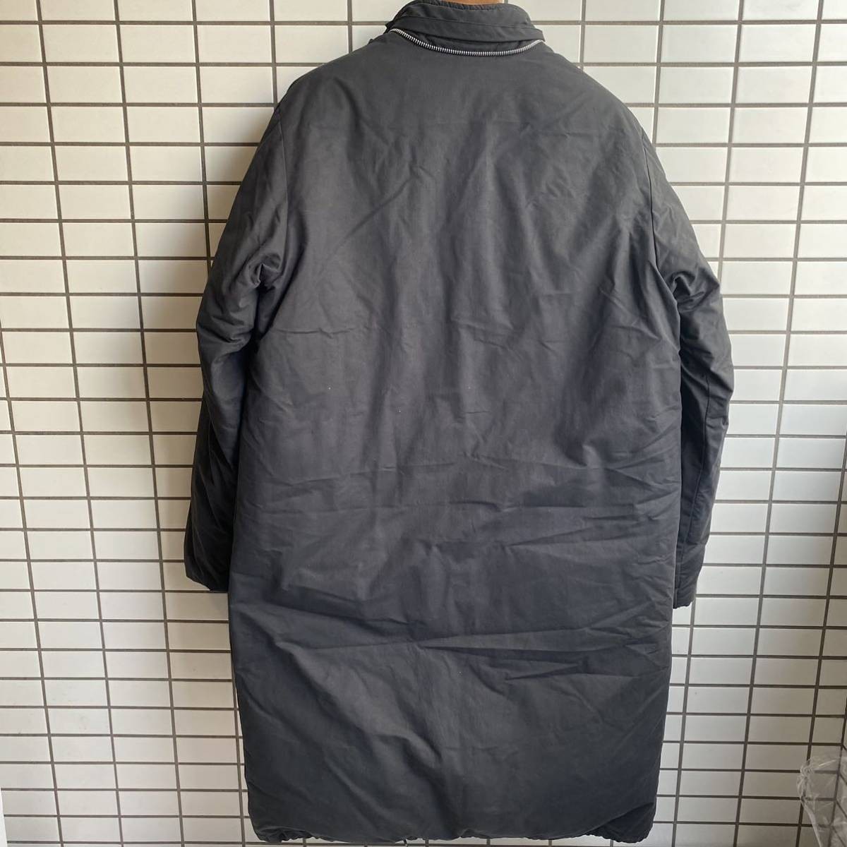 1999 Helmut Lang Black Long Down Coat Size 42, 107cm Vintage Style image 3