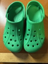 Crocs Sandals Mens 7 Womens 9 Classic Slingback Clogs Green EVA Casual Comfort