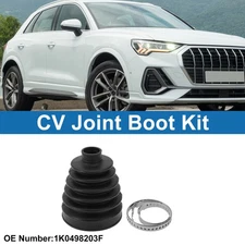 No.1K0498203F Outer CV Joint Boot Kit with Clamps for Audi Q3 2015-2018