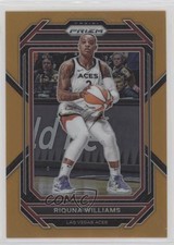 2023 Panini Prizm WNBA Orange Prizm 60/99 Riquna Williams #128 ng3