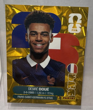 Panini FIFA 365 2025 Désiré Doué Paris Saint-Germain FC Rookie Card #335. rookie card picture
