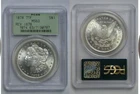 1878 7TF REVERSE 1878 PCGS MS 63 OGH MORGAN SILVER DOLLAR OLD GREEN HOLDER