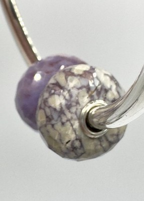 Trollbeads Angel Wing Alunite Only Bead New! Lovely Veining Bead 2# Main Photo