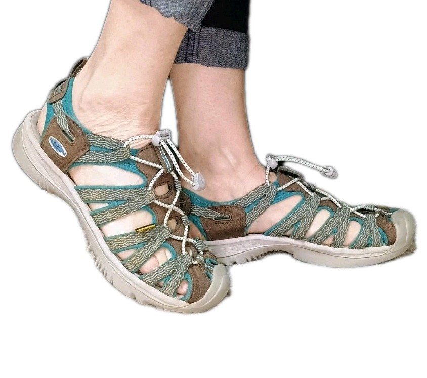 Scarpe sandali sportivi Keen Whisper donna taglia 7 5 impermeabili Canton Bayou