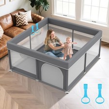64" X 64" Sturdy Baby Playpen - Large Baby Playpen Playard for Babies and Tod...