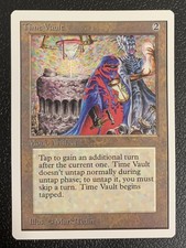 MTG Time Vault NM / LP Unlimited Edition Magic the Gathering Reserved List