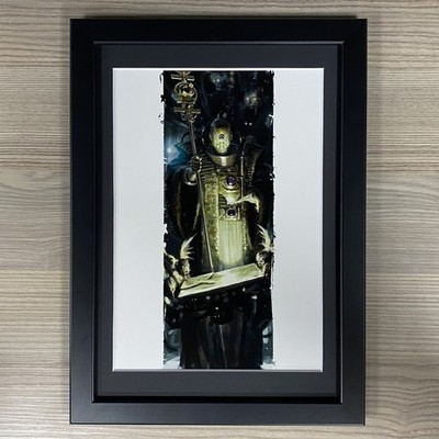 NAVIS NOBILITE FRAMED ART IMPERIAL NAVIGATOR JOHN BLANCHE WARHAMMER 40K 40,000