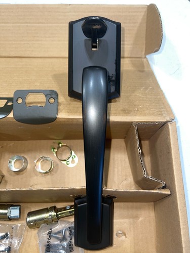 818PTH LIP 11P SMT RCAL RCS Prescott Handleset - Venetian Bronze - Missing Key