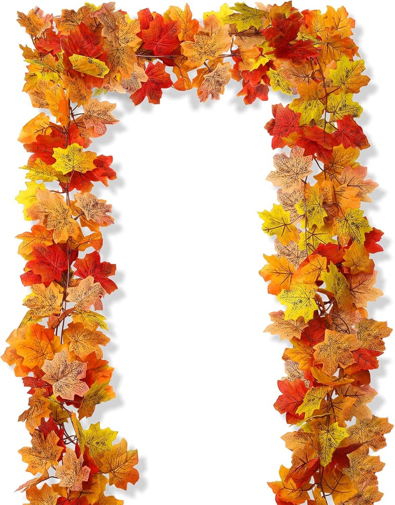 2pc Fall Garland 6.5ft/Piece #1 2Pc, 2pc Fall Garland 6.5ft/Piece #1 2Pc,
