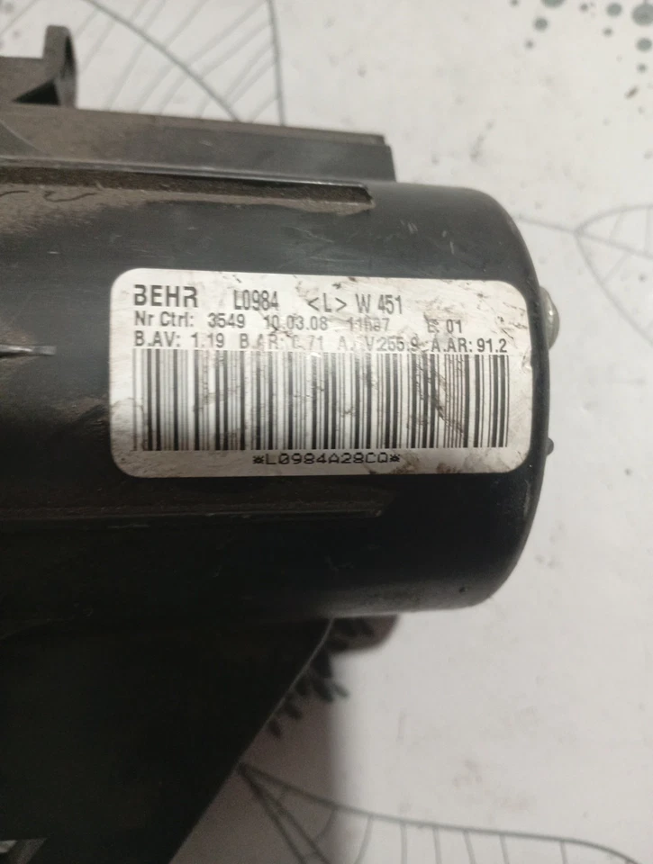 VENTOLA RISCALDAMENTO PER SMART Fortwo  (W451) (07 15) - Immagine 2 di 4