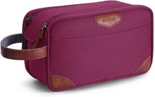 ECOHUB Toiletry Bag for Men, Water-Resistant Travel Wash Bag with Wet Pocket