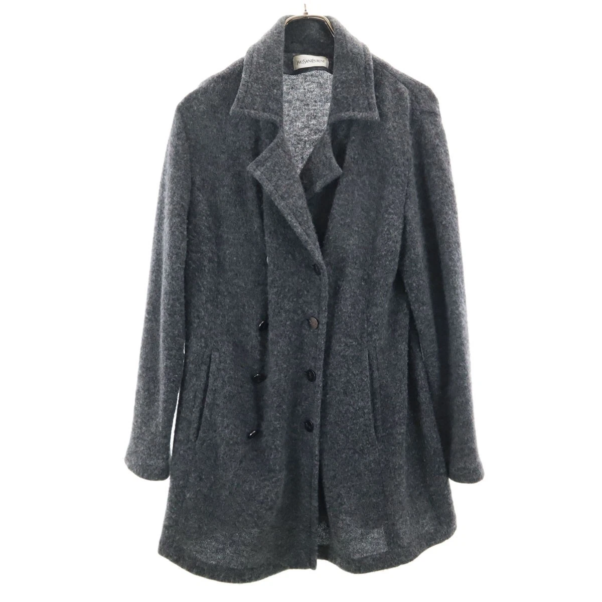 Saint Laurent Gray Coats, Jackets & Vests for Women for sale | eBay