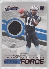 2017 Panini Absolute Rookie Force Materials Red Curtis Samuel #29 0nr3