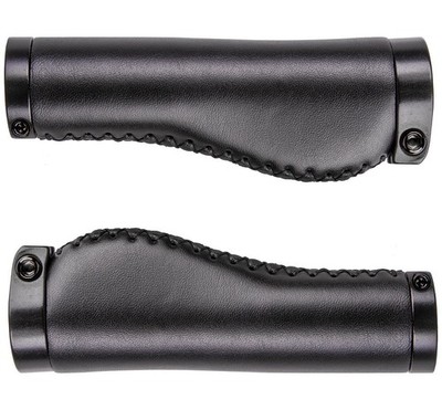 Fahrradgriff Schraubgriff Cloud Buff paarweise 138 mm Lederoptik anatomisch 