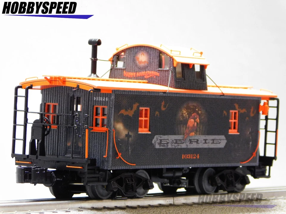 LIONEL EERIE VISION N6B CABOOSE #103124 glow in dark hallowen elrx 2426780 NEW - Image 3 of 4