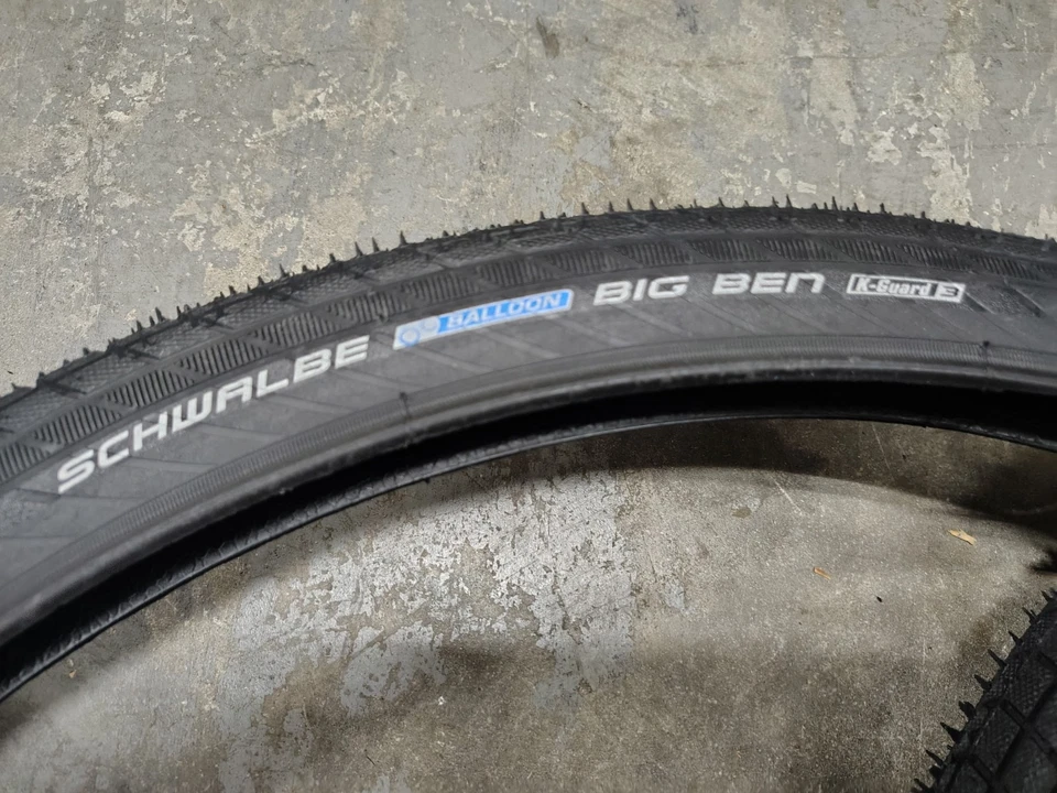 Nuevo Juego 27.5 x 2 Cubierta Neumáticos Schwalbe Big Ben, Alambre, Activo, SBC, K-Guard Foto 2 de 4