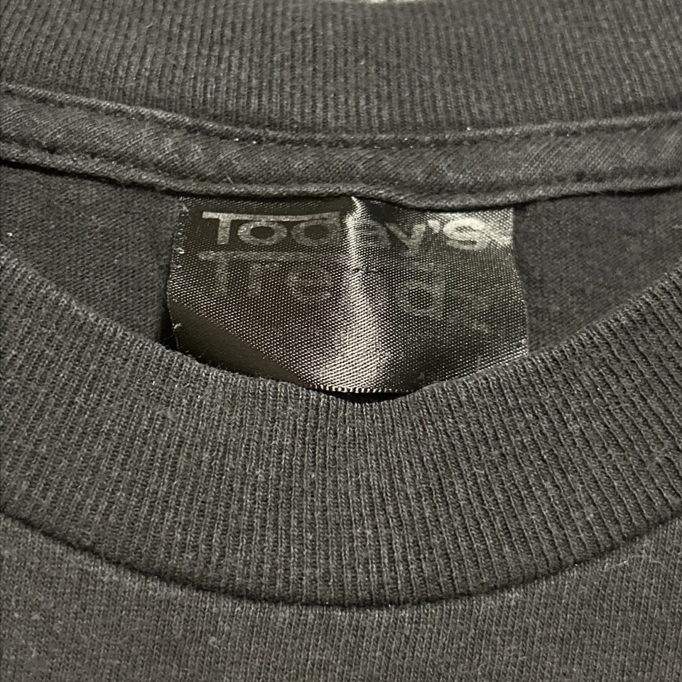 Camiseta De Colección Hulk Hogan Nueva Orden Mundial WCW Hollywood 1998 Nuevo Orden Mundial Talla Grande Negra Foto 4 de 4