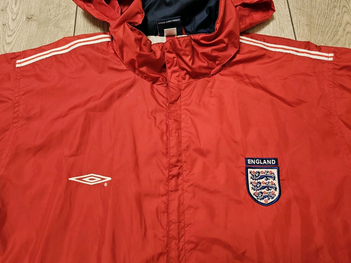 00’s UMBRO ENGLAND TrainingJacket イングランド 2000-02 England Umbro Track Jacket - 8/10 - (XL)