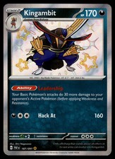 kingambit pokemon card value Kingambit Pokemon Scarlet & Violet Promo SFA Illustration Collection #130  PSA 9 main image 1