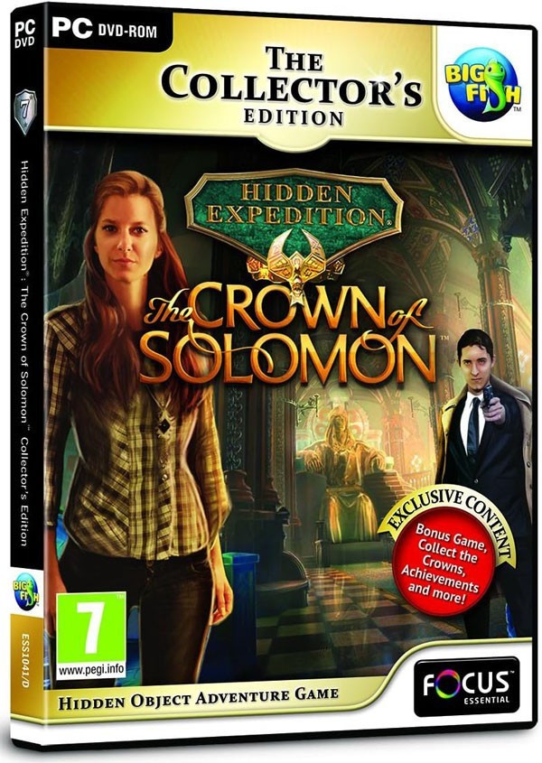 Hidden Expedition: Crown of Solomon Collector's Edition (PC GAME) Free UK P&P