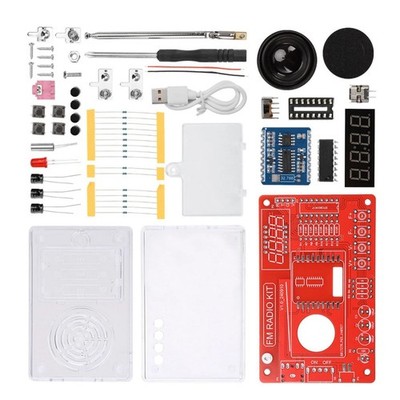DIY FM Radio Kit 87-108MHz Electronic Soldering Practice Project for Beginners z