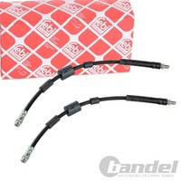 2X febi bilstein BremsschlÄUche Vorne Beidseitig Passend FÜR CitroËN C4 Peugeot