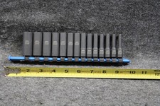 Matco Adv Sadpm146v 14 Drive 6pt Metric Deep Impact Socket Set Wrail 469754 Matco Adv Sadpm146v 14 Drive 6pt Metric Deep Impact Socket Set Wrail 469754