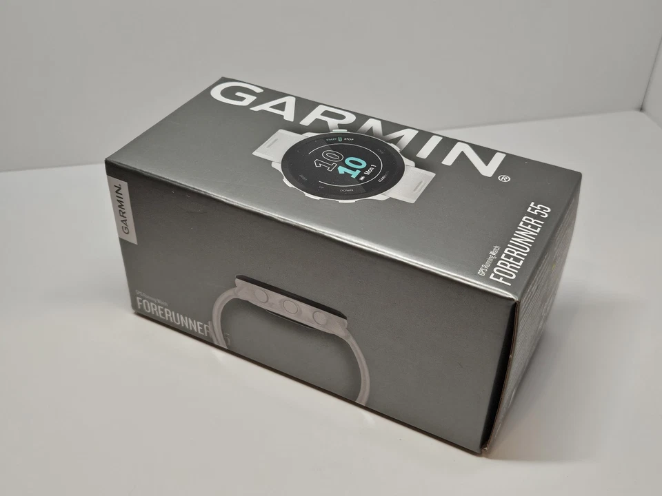 NEW Garmin Forerunner 55 GPS Running SmartWatch - White - 010-02562-01 - Image 2 of 4