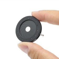 Mechanical Iris Diaphragm 1.5-25mm Optical Manual Aperture Module Camera