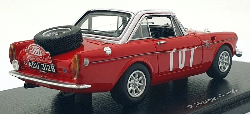 Modelo Spark escala 1/43 resina S4061 Sunbeam 5to Rally Montecarlo #107 1965 Foto 2 de 4