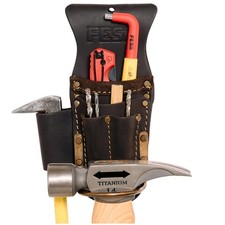 Tool Belt Hammer Holder Leather Multitool Pliers And Hammer Holster With Pockets