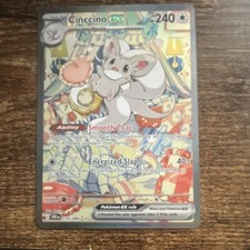 Cinccino EX 119/086 Evolutions Ultra Rare Full Art Holo Pokemon TCG English