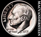 1963 Roosevelt Dime- Silver- Choice Gem Proof Luster No Reserve #i9386