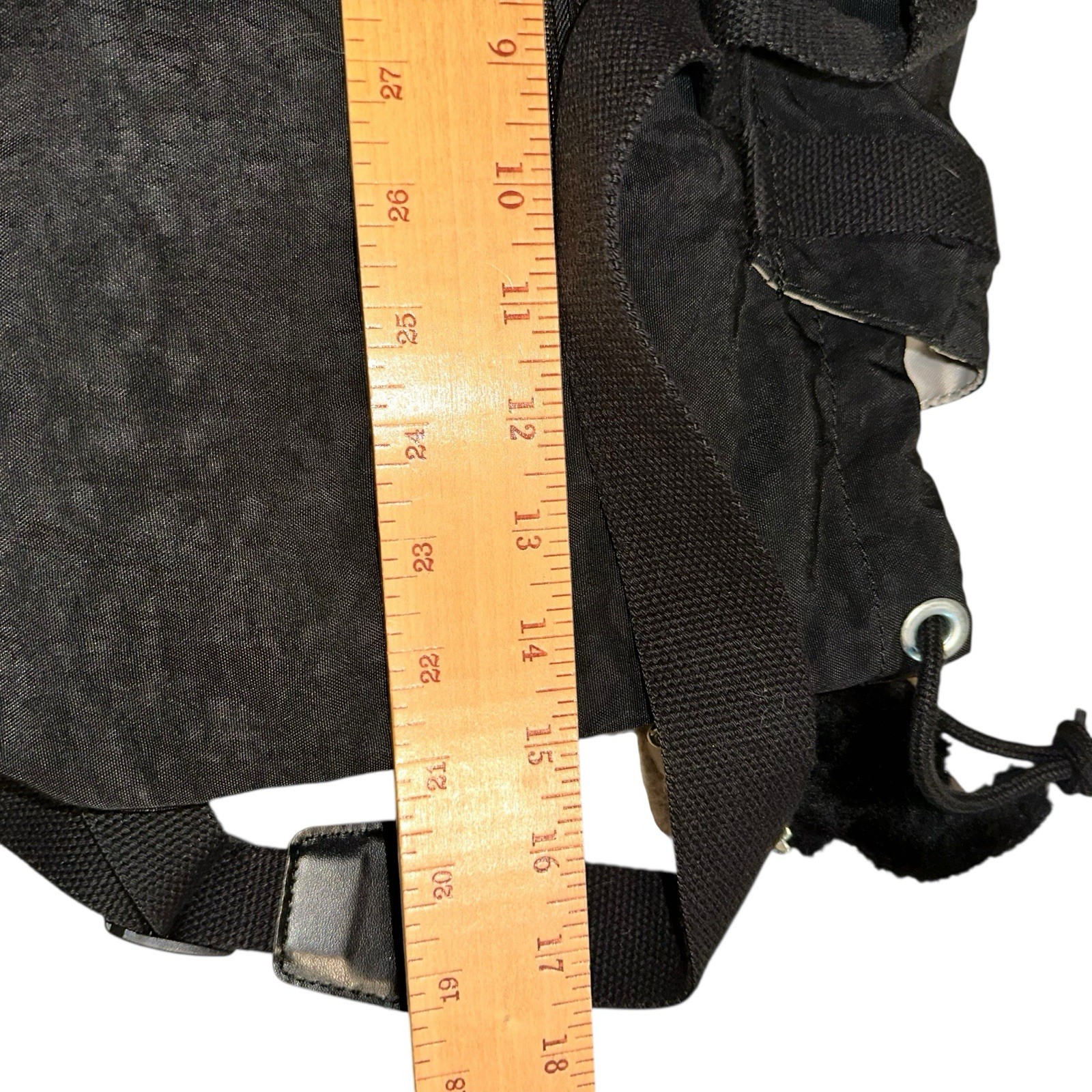 Kipling Joetsu Small Black Backpack Silver Hardwa… - image 13