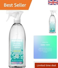 Antibacterial Bathroom Cleaner Spray - Water Mint Scent, Eco-Friendly 828 ml 7.23 per litre