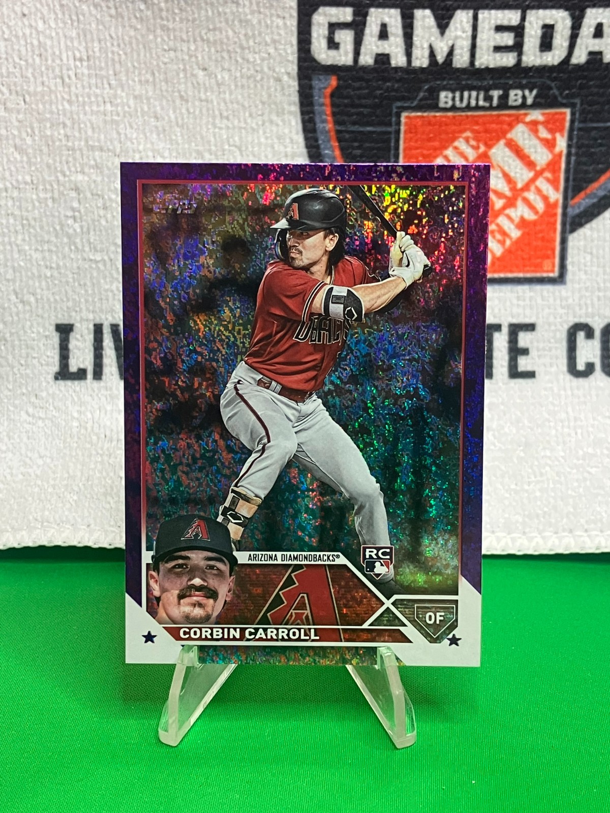 2023 Topps - Corbin Carroll #401 - Purple Foil /799 (RC)