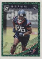 2018 Donruss Optic Rookies Green Velocity Prizm Jester Weah #143 z7h