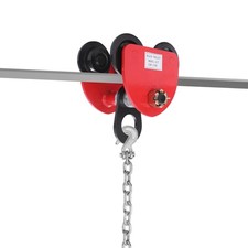 1Tonne/2204,62 lbs Manueller Rollwagen Schubbalkenwagen Flachwagen 65&ndash;95 mm