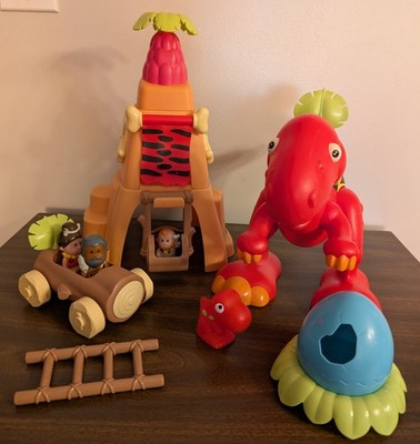 ELC Happyland Dinosaur And Volcano Playset. Ships From USA