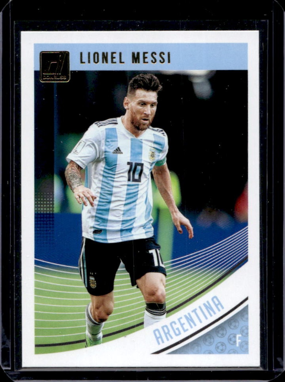 2018 Panini Donruss Lionel Messi #88 Argentina
