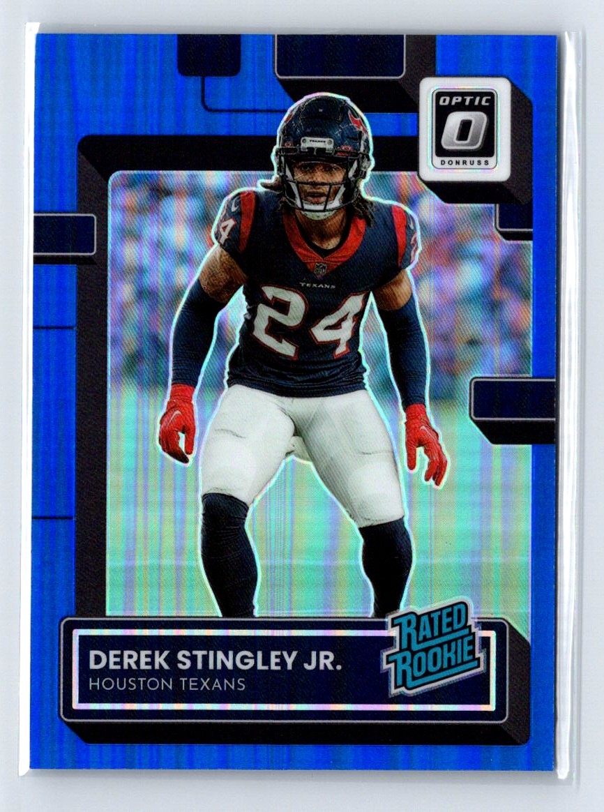 Derek Stingley Jr. 2022 Donruss Optic #244 Blue #/179