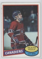 1980-81 Topps Scratched Rejean Houle #261 1s7